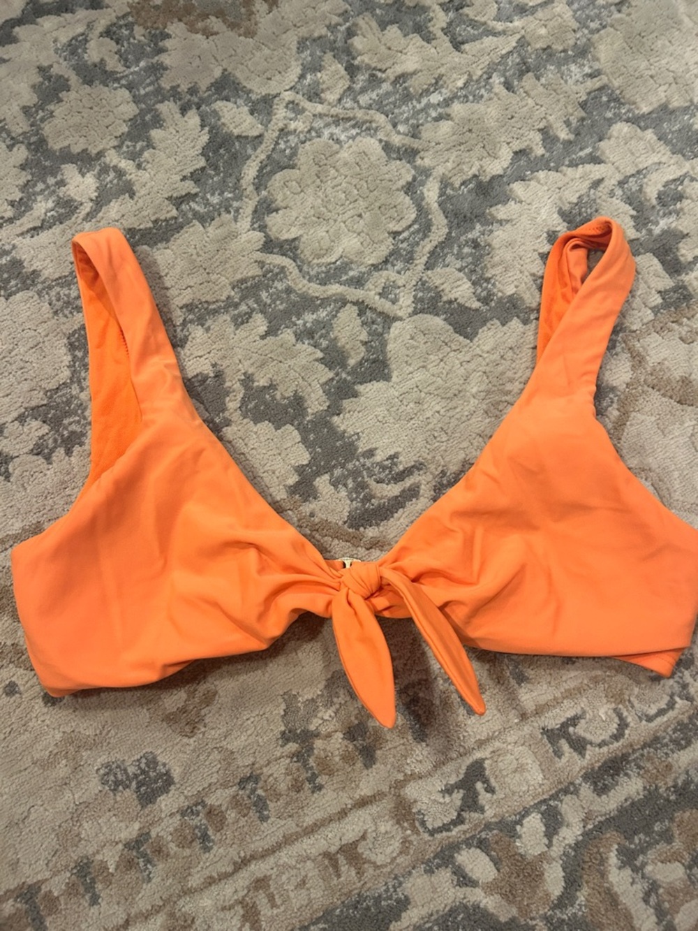 Hollister Orange Swim Bikini Top